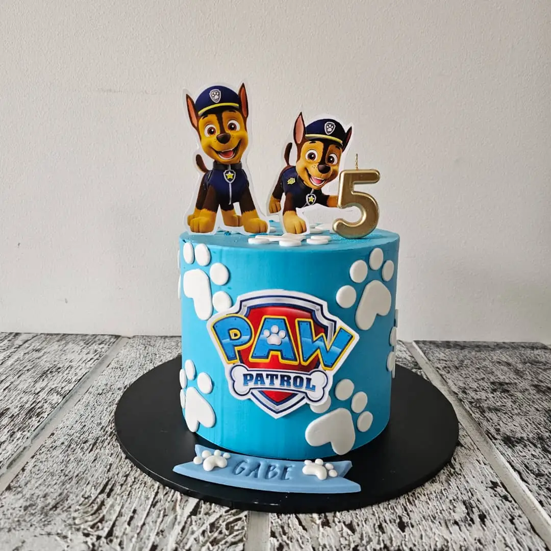 Kids themed birthday cake made by Amour Desserts in Melbourne